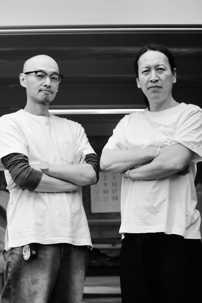 代表取締役・製作部門担当の松本と、デザイン・設計担当の野口